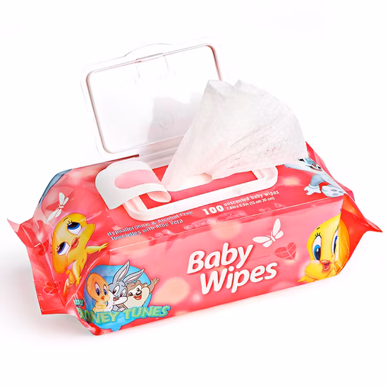 Spunlace Non Woven Fabric Wet Tissue Supplier Hot Selling Hygiene Products 80 Pieces Wet Wipes