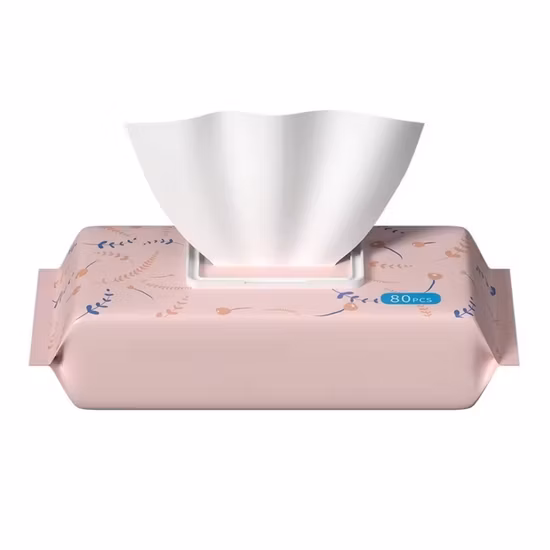 Spunlace Non Woven Fabric Wet Tissue Supplier Hot Selling Hygiene Products 80 Pieces Wet Wipes