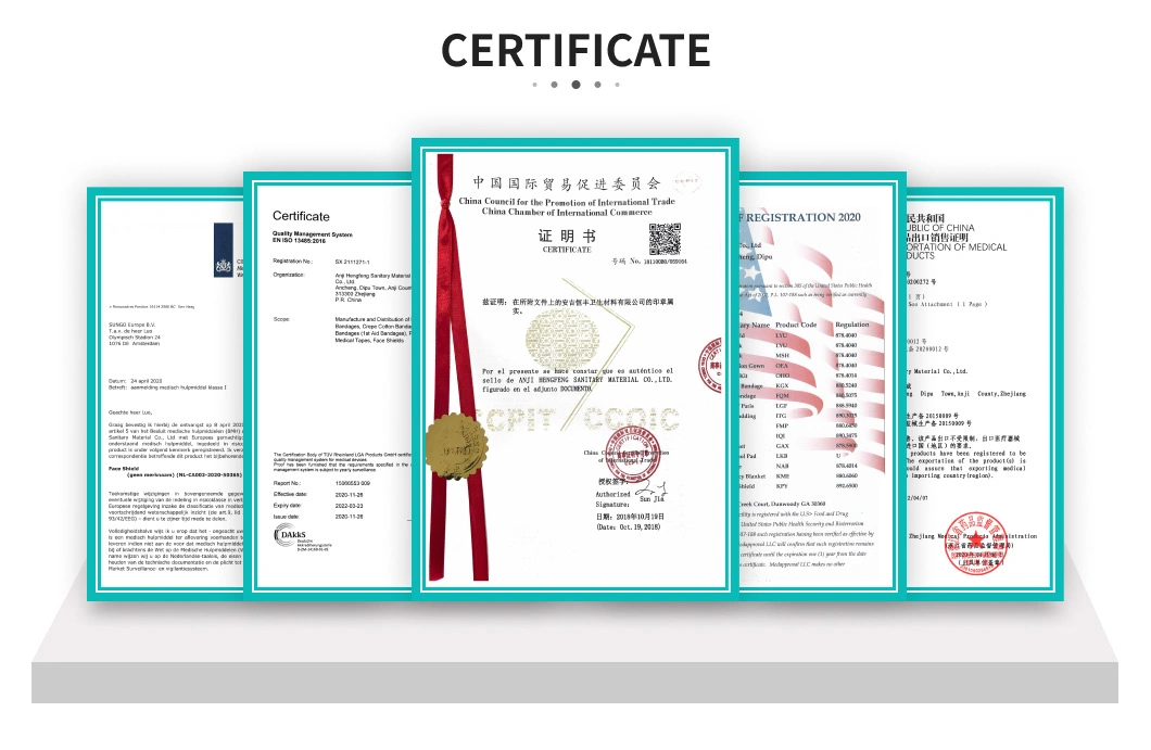 Mdr CE Approved Medical Adhesive Non-Woven Wound Dressingfor Hospital and Pharmacy with OEM