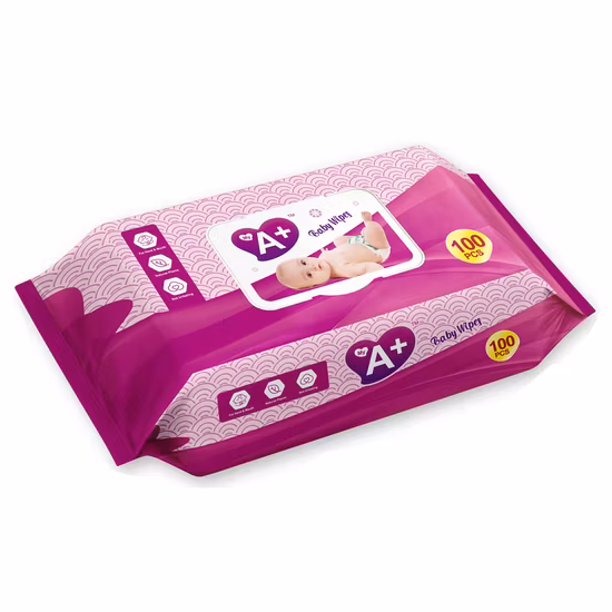 Lingettes sèches non tissées jetables pour bébé